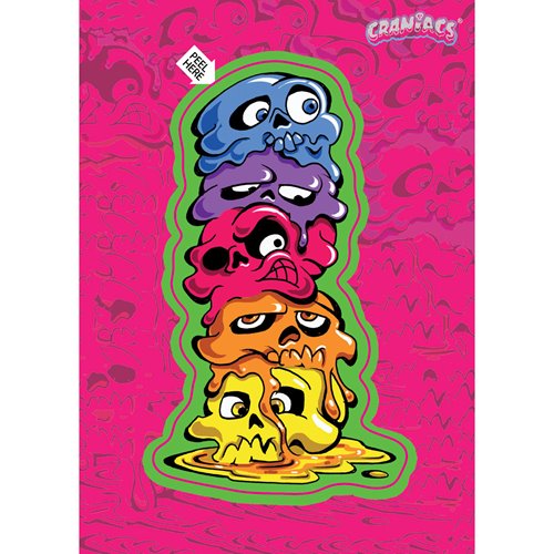 Craniacs Series 2 Trading Card Pack – Single Pack