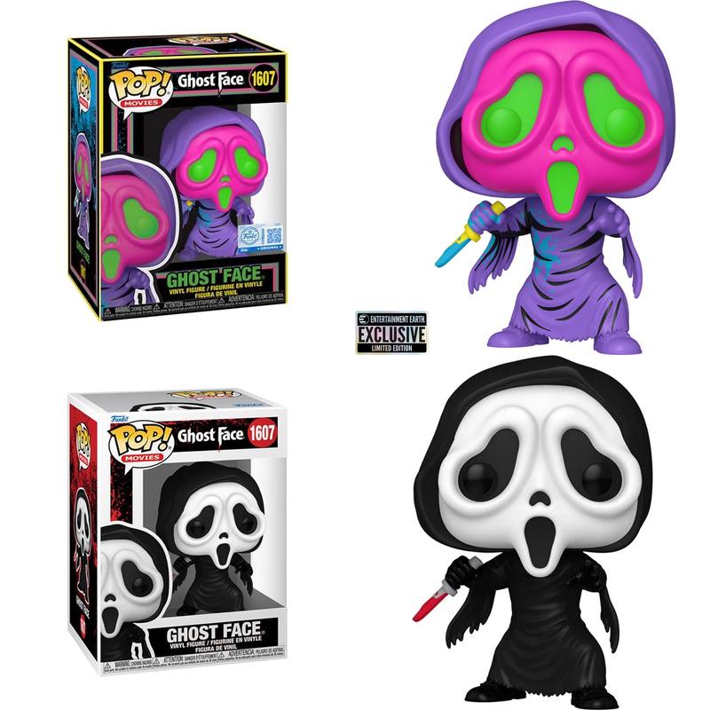 Ghostface Funko Pop! Bundle – Blacklight & Common Edition (2-Pack)