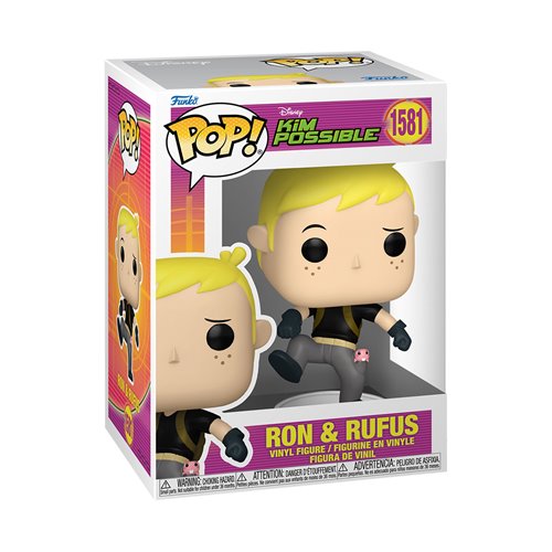 Kim Possible Funko Pop! 3-Pack Bundle (Kim, Ron & Rufus, Shego)