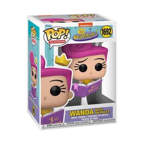 Fairly OddParents Funko Pop! 3-Pack Bundle – Timmy Turner, Cosmo & Poof, Wanda with Da Rules (#1690, #1691, #1692)