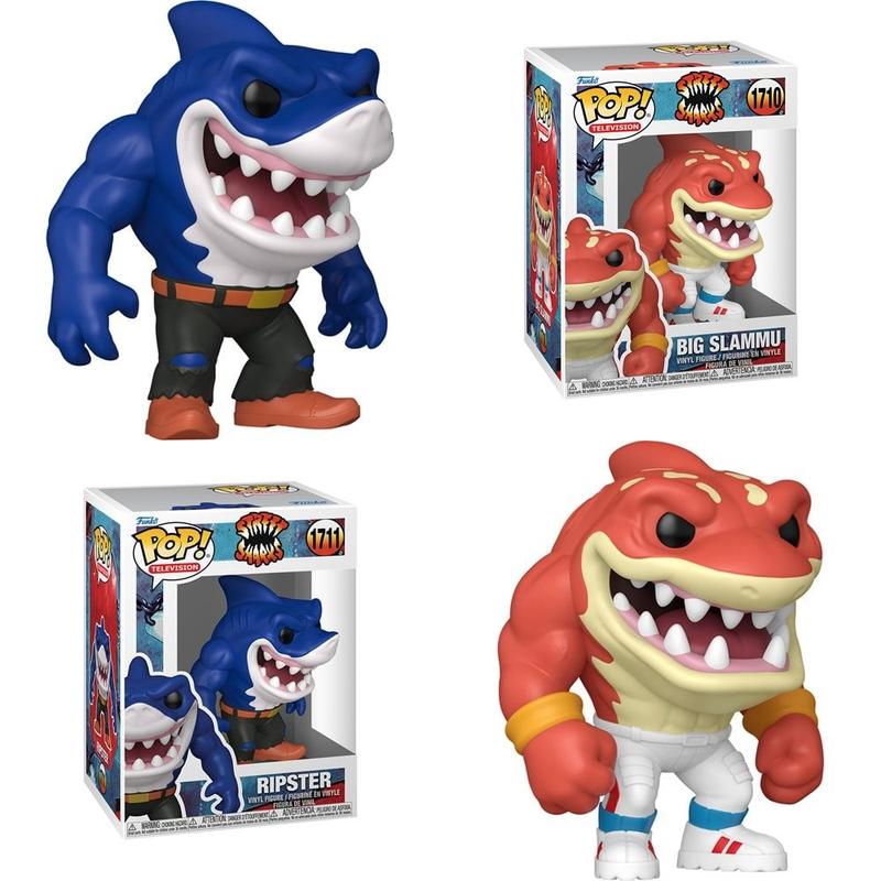 Street Sharks Funko Pop! Bundle – Ripster & Big Slammu (Set of 2)