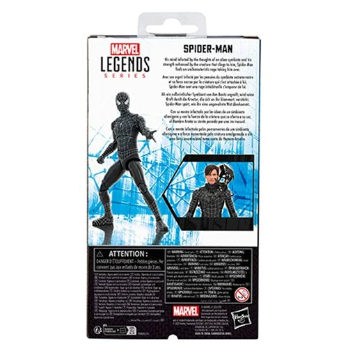 Spider-Man Marvel Legends Series – Spider-Man 3 Symbiote Suit 6-Inch Action Figure