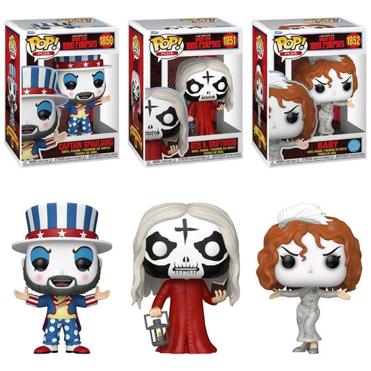 PRE-ORDER: House of 1000 Corpses 3-Pack Bundle – Funko Pop! Plus