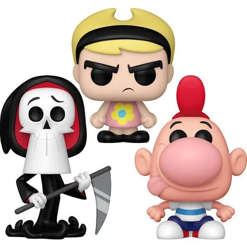 Pre-Order – Billy & Mandy Funko Pop! 3-Pack Bundle (Grim, Billy, Mandy)
