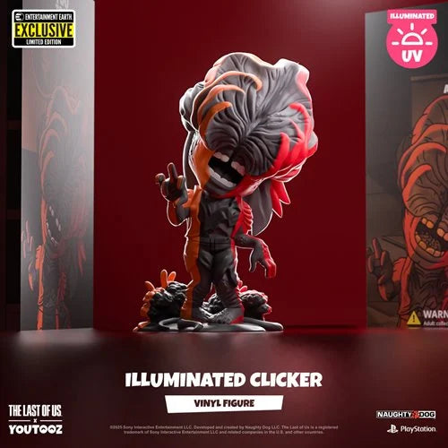 The Last of Us Collection Illuminated Clicker Vinyl Figure - Entertainment Earth Exclusive