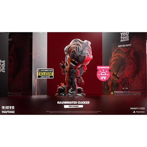 The Last of Us Collection Illuminated Clicker Vinyl Figure - Entertainment Earth Exclusive