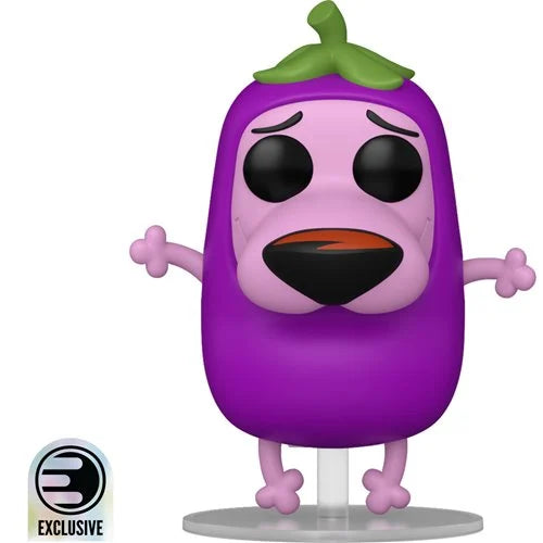 Courage the Cowardly Dog The Great Eggplant Courage Funko Pop! #2009 (Entertainment Earth Exclusive)