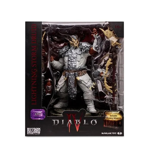 Diablo IV Wave 1 Lightning Storm Druid Epic 1:12 Scale Posed Figure by McFarlane Toys