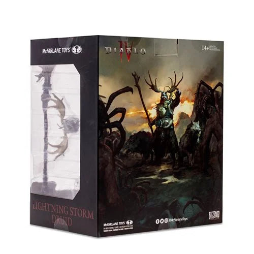 Diablo IV Wave 1 Lightning Storm Druid Epic 1:12 Scale Posed Figure by McFarlane Toys