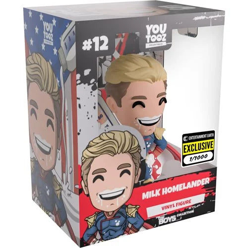 The Boys Collection Youtooz “Milk Homelander” Vinyl Figure #12 – Entertainment Earth Exclusive