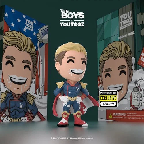 The Boys Collection Youtooz “Milk Homelander” Vinyl Figure #12 – Entertainment Earth Exclusive