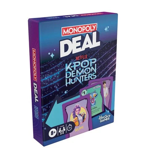KPop Demon Hunters Monopoly Deal Card Game (SHIPS NEXT WEEK 12/5)