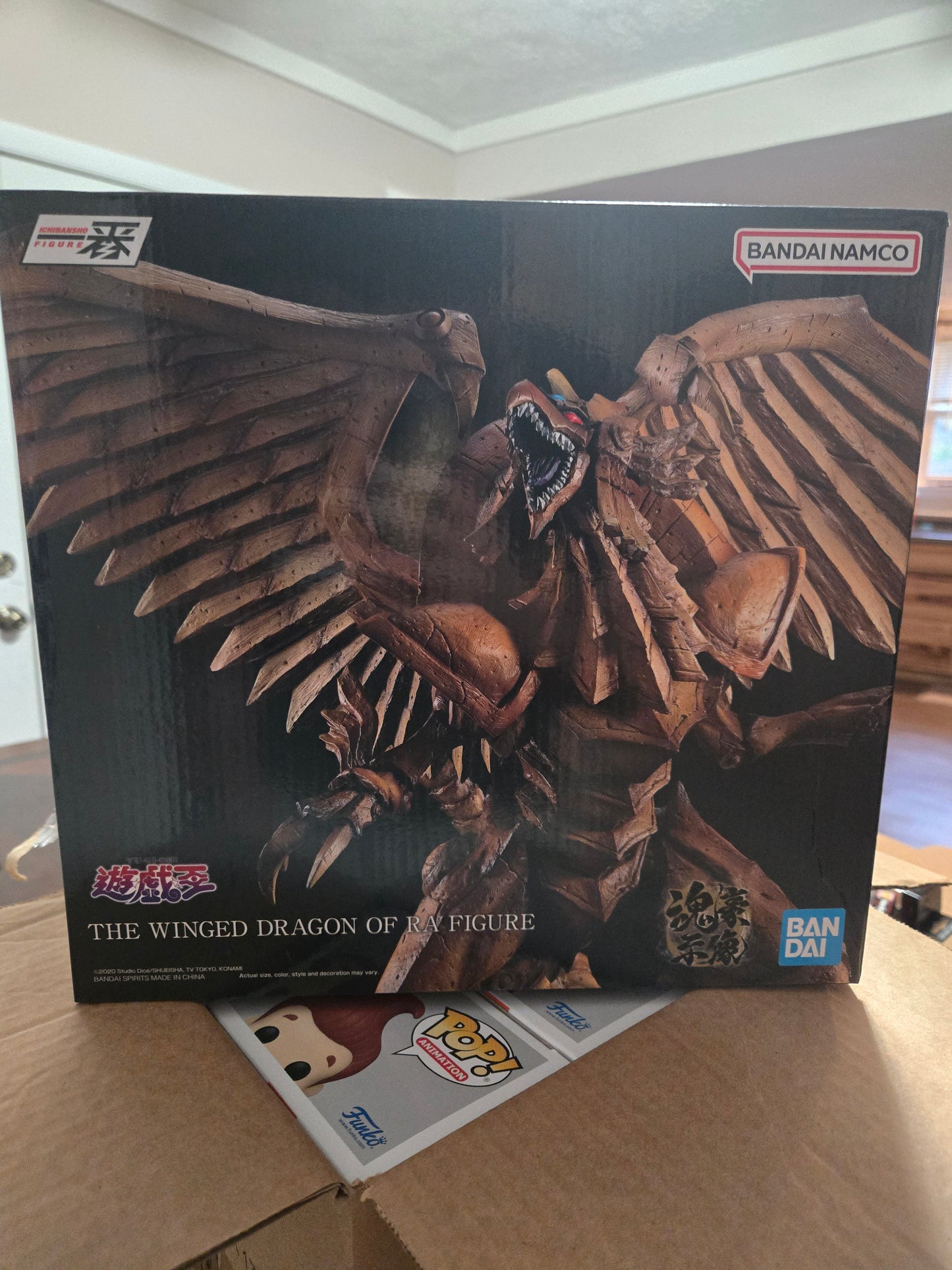 Yu-Gi-Oh! The Winged Dragon of Ra Ichibansho Statue Bandai Spirits NEW Sealed