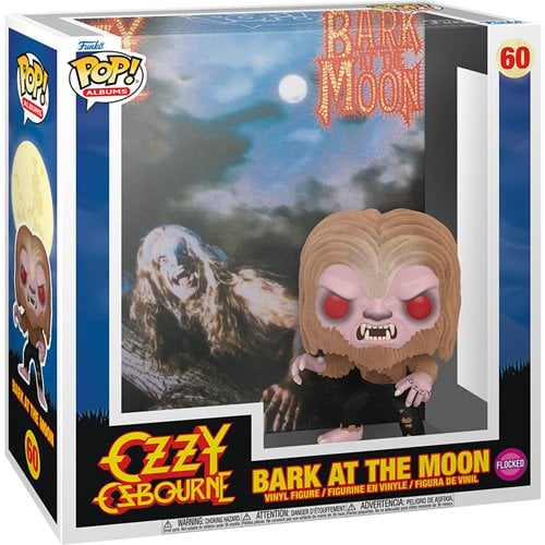 Ozzy Osbourne “Bark at the Moon” Flocked Funko Pop! Album #60 (Pre-Order September 2025)